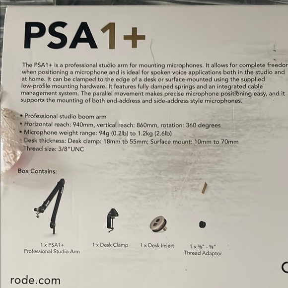 Rode PSA1+ Professional Studio Arm - Picture 6 of 6